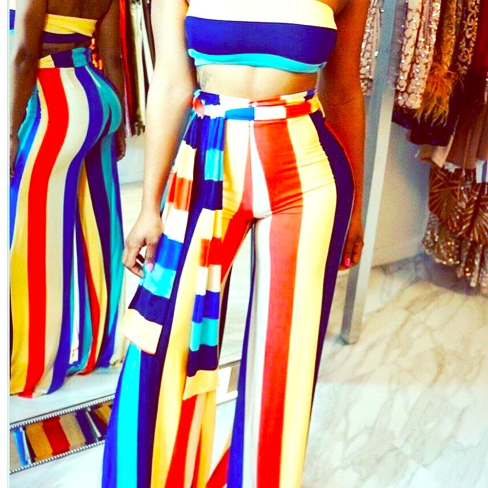 “Stripes Look Good On You” Two Piece Set